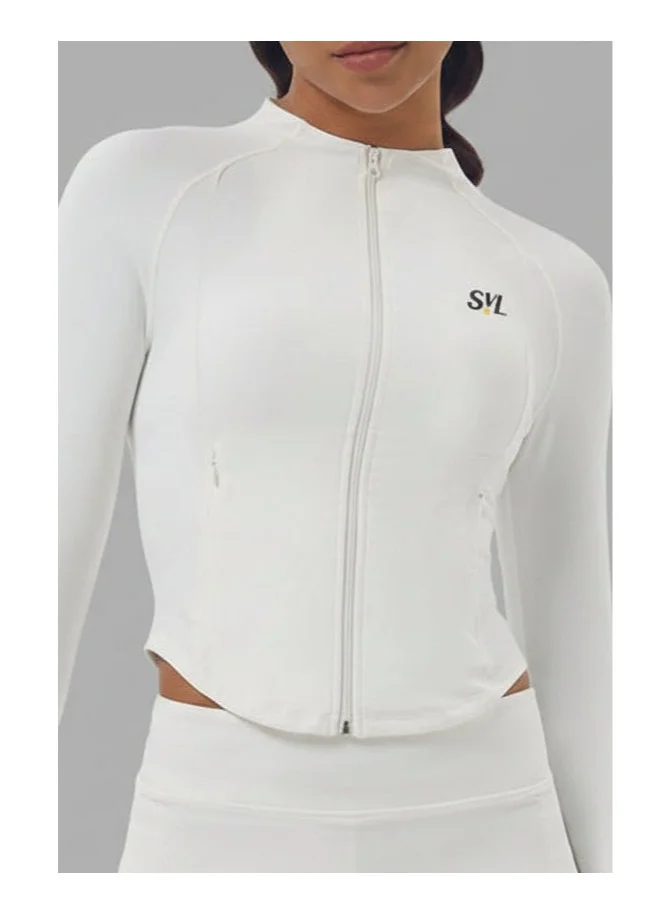 SVL Women's Sports Jacket - White - SVL