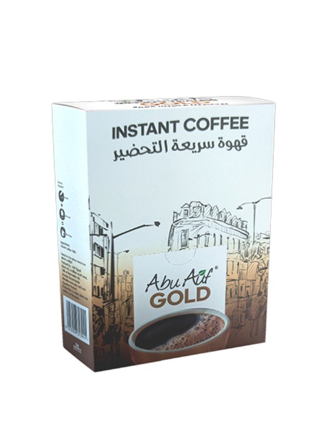 Abu Auf Instant Coffee Gold Box - 24 Packet 