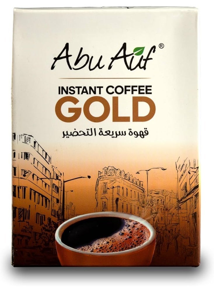 Abu Auf Instant Coffee Gold Box - 24 Packet - Image 1
