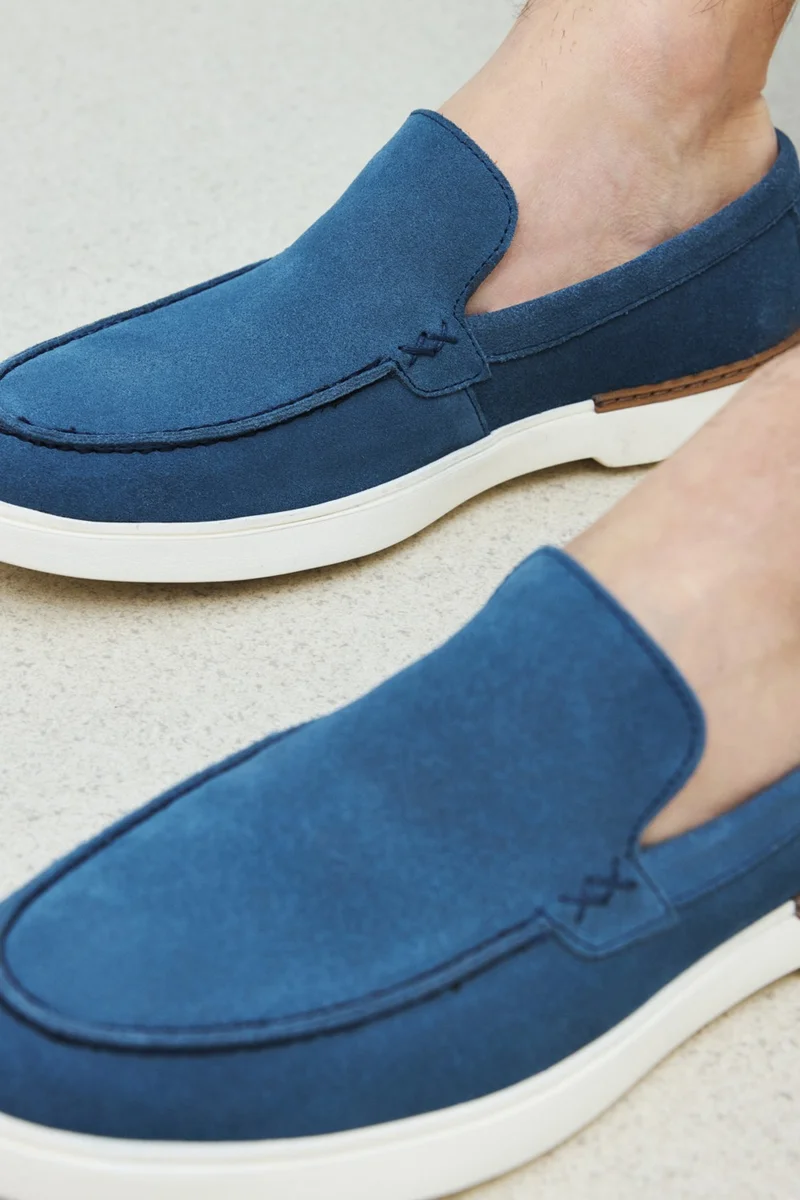 Ziya , Men's Leather Shoes 1511007ZB042 Blue