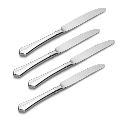Oneida Juilliard Fine Flatware Dinner Knives 065 LB Metallic - Image 3