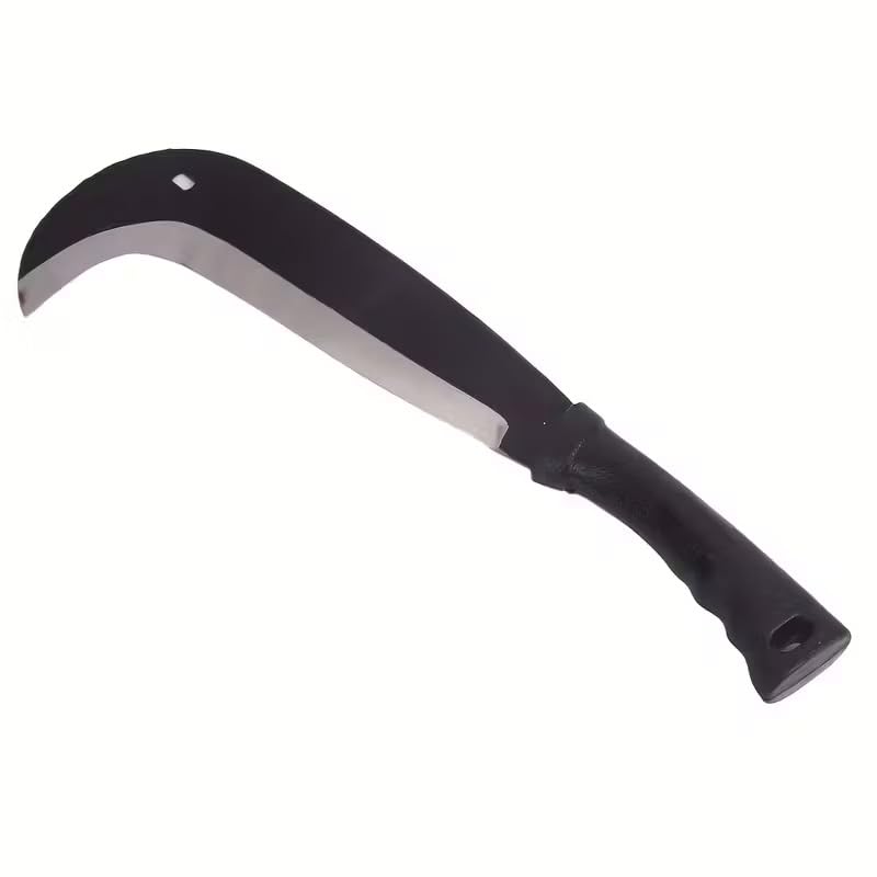 RedBuild Manganese Steel Garden Sickle with Ergonomic Anti-Slip Handle - 8.8" Sharp Blade, 3.5lb Force, Durable Carbon Steel Construction, Foldable Design for Efficient Cutting - Image 1