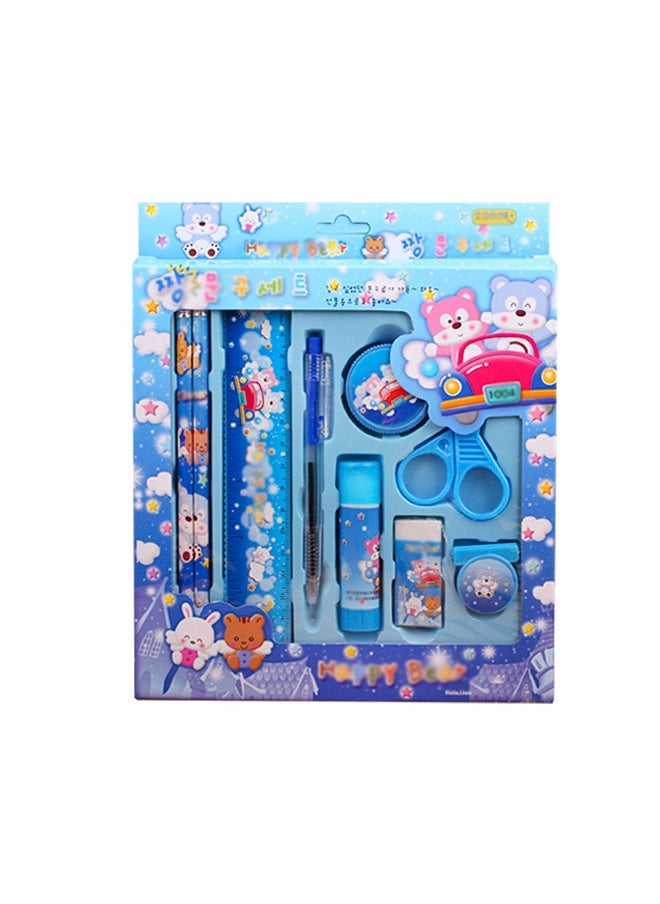 Generic - Creative Pencil Set Children's Stationery Set Gift Box Learning Supplies Primary School Prizes Activity Gifts Essentials Supplies Kit Supplies for Girls Boys and Student Good Gift For Children Pink - Image 1