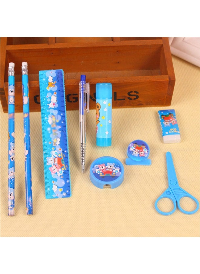 Generic - Creative Pencil Set Children's Stationery Set Gift Box Learning Supplies Primary School Prizes Activity Gifts Essentials Supplies Kit Supplies for Girls Boys and Student Good Gift For Children Pink - Image 1