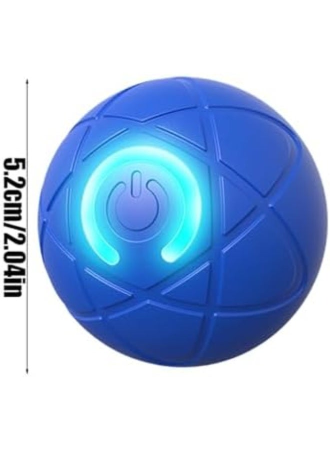 لعبة كرة مهتزة للكلاب | كرة اهتزازية بحجم 2 بوصة للكلاب | لعبة كرة تلقائية متحركة قابلة لإعادة الشحن عبر USB مع ضوء LED | لعبة كرة مهتزة تفاعلية تعمل بحركة للكلاب - Image 2