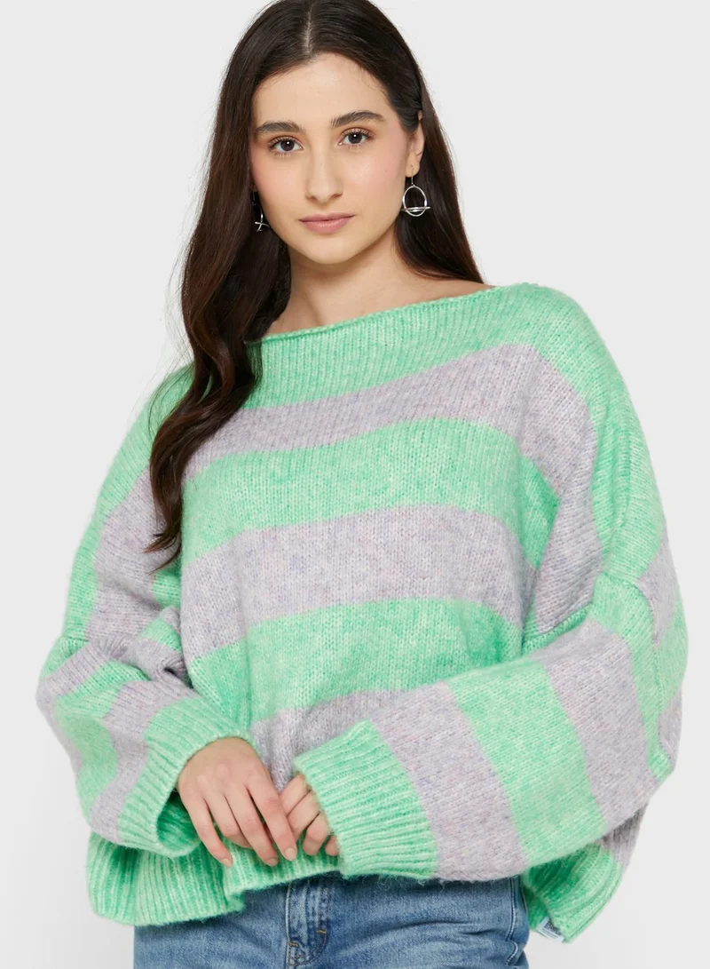 Topshop Petite Knitted Sweater