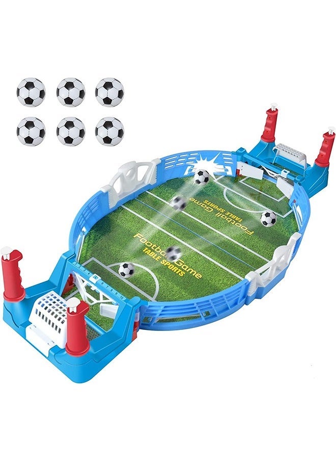 YelaJoy - Sports Mini Tabletop Soccer Shootout Game,Desktop Soccer Games, Tabletop Foosball Table Colorful Puzzle Toy,Arcade Style Soccer Table Game for All Ages - Image 1