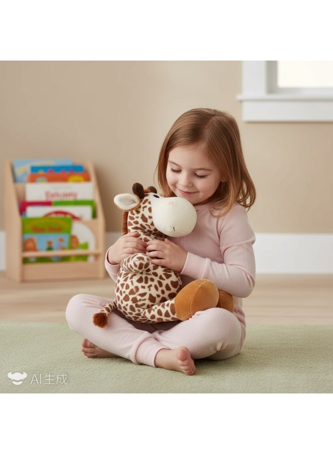 واي آند دي لعبة محشوة على شكل زرافة لعبة محشوة على شكل زرافة صغيرة هدية لطيفة للأطفال الصبيان والبنات حفلة استقبال المولود الجديد زينة عيد الفصح لعبة محشوة على شكل زرافة دمية قماشية للأطفال - Image 1