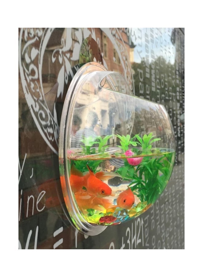 NIBEMINENT Qiangtie Wall Mounted Vase Clear 40x40cm - Image 2