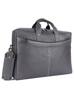 HAMMONDS FLYCATCHER Bombay Leather 15.6 inch Laptop Messenger Bag (L=39,H=29, B=8 cm) LB122 | 1B16  - Image 1