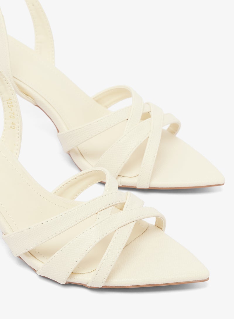 ايلا صنادل بكعب وحزام خلفي - Image 4