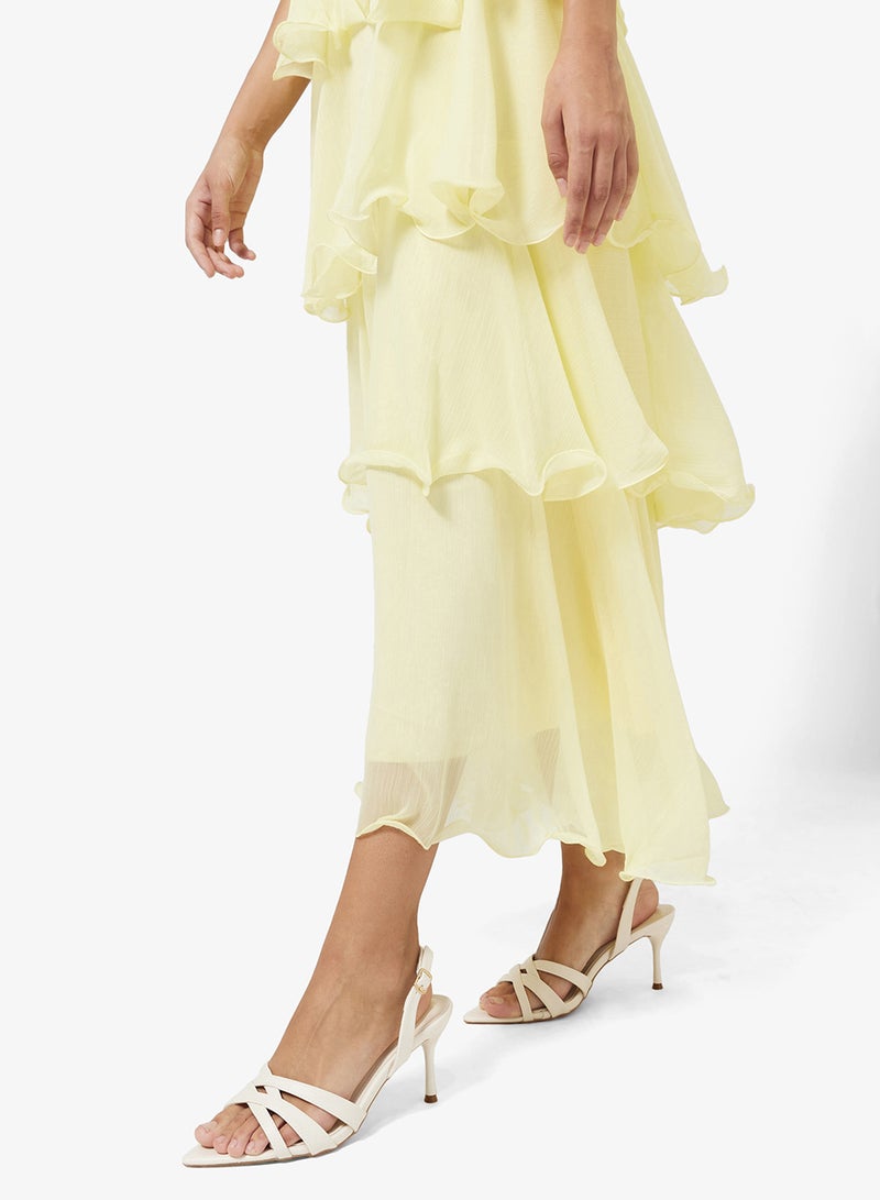 ايلا صنادل بكعب وحزام خلفي - Image 5