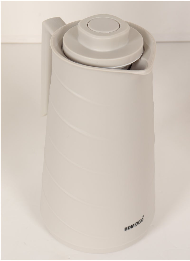 HOMEVEO Home View 1L Tea and Coffee Thermos Set maintains the temperature of drinks for a long time  - Image 5