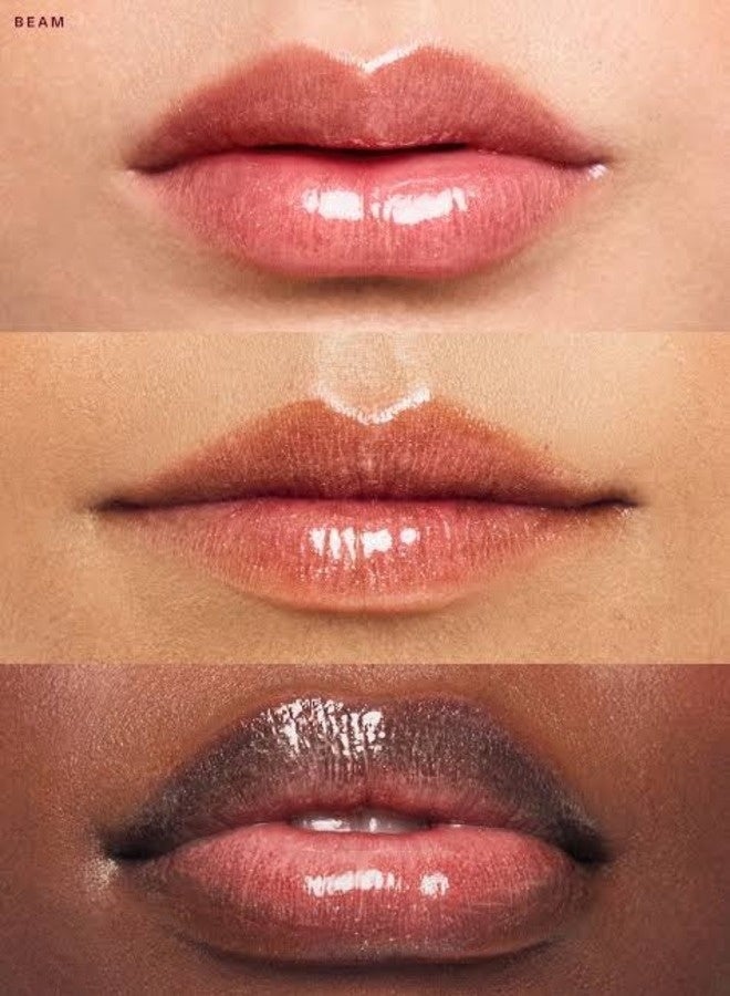 SEPHORA COLLECTION Sephora Glossed Moisturizing Lip Gloss – Glassy Shine, 13 Invincible - Golden Coral Shimmer, Hydrating & Smoothing Lip Gloss, Glittery Finish, 5 mL (0.16 oz) - Image 3