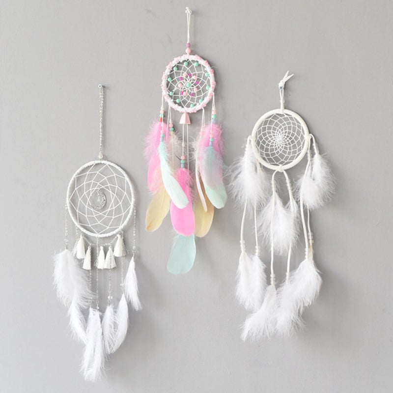10Pcs Dreamcatcher Round Hoops Circles DIY Knitting Crafts Accessories for Kids Children Girls 30cm - Image 1