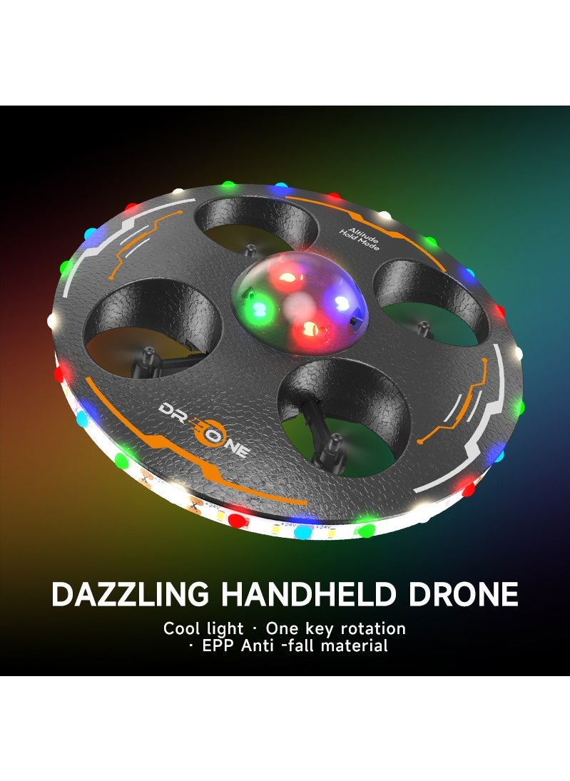 HouDeOS - Remote Control Drone for Kids Mini UFO Flying ToyGreat Birthday and Gifts for Boys or Girls with 5 Obstacle Avoidance Sensors 3 Speed Modeshovering Flight 360° - Image 1