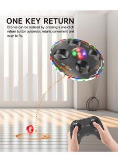 HouDeOS Remote Control Drone for Kids Mini UFO Flying ToyGreat Birthday and Gifts for Boys or Girls with 5 Obstacle Avoidance Sensors 3 Speed Modeshovering Flight 360°  - Image 5