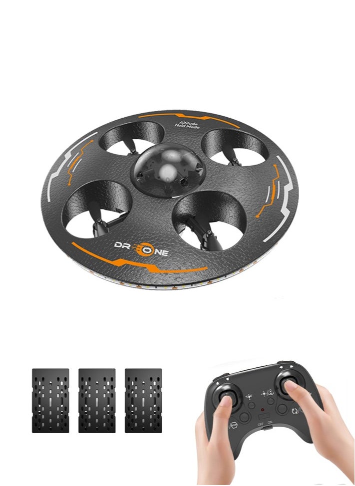 HouDeOS - Remote Control Drone for Kids Mini UFO Flying ToyGreat Birthday and Gifts for Boys or Girls with 5 Obstacle Avoidance Sensors 3 Speed Modeshovering Flight 360° - Image 1