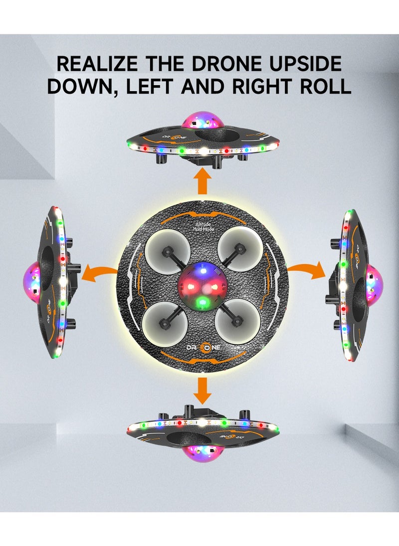 HouDeOS - Remote Control Drone for Kids Mini UFO Flying ToyGreat Birthday and Gifts for Boys or Girls with 5 Obstacle Avoidance Sensors 3 Speed Modeshovering Flight 360° - Image 1