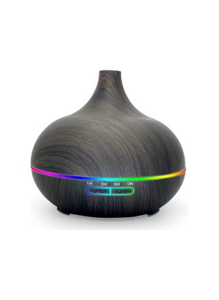 SKY-TOUCH Essential Oil Diffuser, 550ml Oil Diffuser with 4 Timer, Aromatherapy Diffuser with Auto Shut-off Function, Cool Mist Humidifier BPA-Free for Bedroom Home (Dark Brown) - pzsku/Z568D8BB5F599DDC64CE9Z/45/1747076046/18df0303-10c2-4c8a-b119-d395b8d14f3a