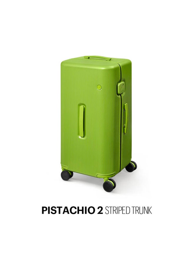 Ito Luggage Trunk Suitcase Large Capacity Men And Women Travel Bag Checked Baggage Cold Blood Green 26 Inches