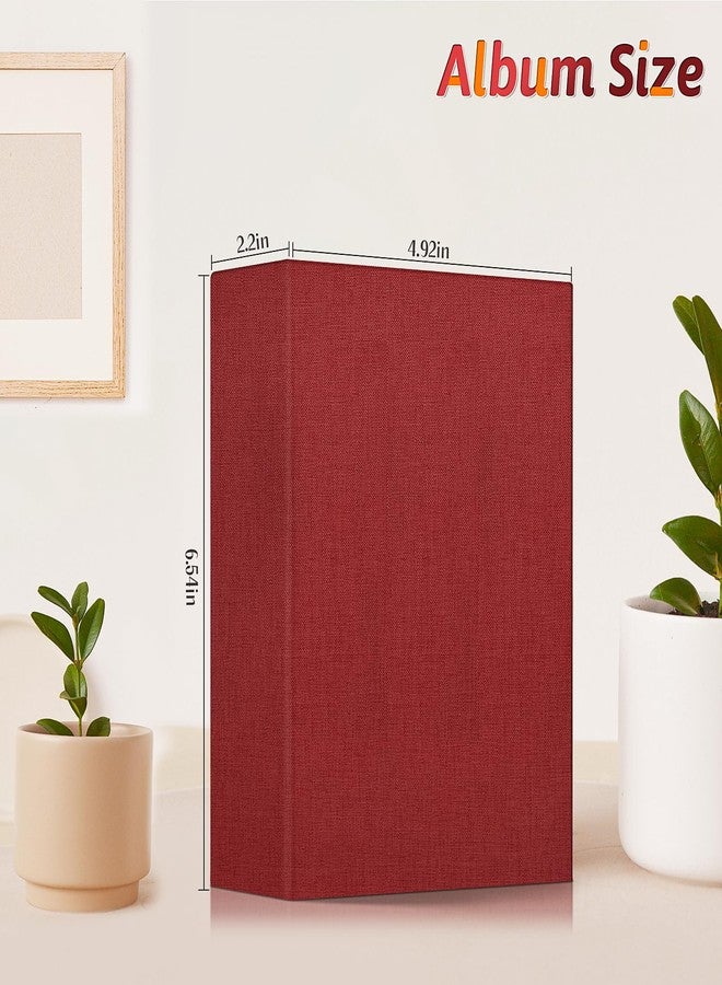 Popotop Photo Album 4x6 100 Pockets for Wedding Gifts,Linen Hardcover Picture Albums for Family Anniversary Baby Vacation Pictures - Image 3
