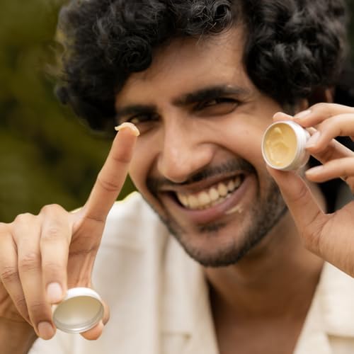 The Bare Bar Vanilla Lip Balm - 10 gm |With Natural Butters & Oils | For Pigmented, Dry, Damaged And Chapped Lips | Soft & Smooth Lips - Image 3