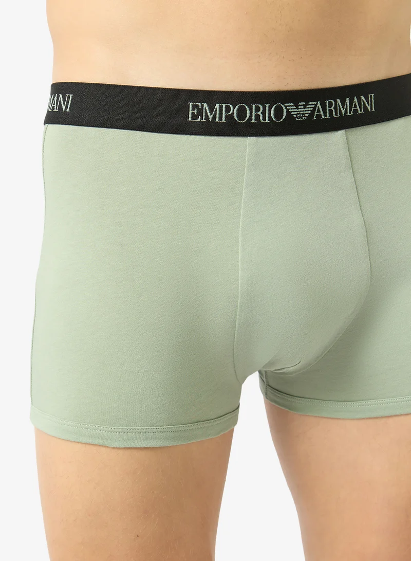 Emporio Armani  3 Pack Of Logo Boxers for Men | Best Price UAE