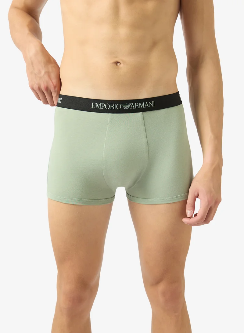 امبوريو ارماني 3 Pack Of Logo Boxers