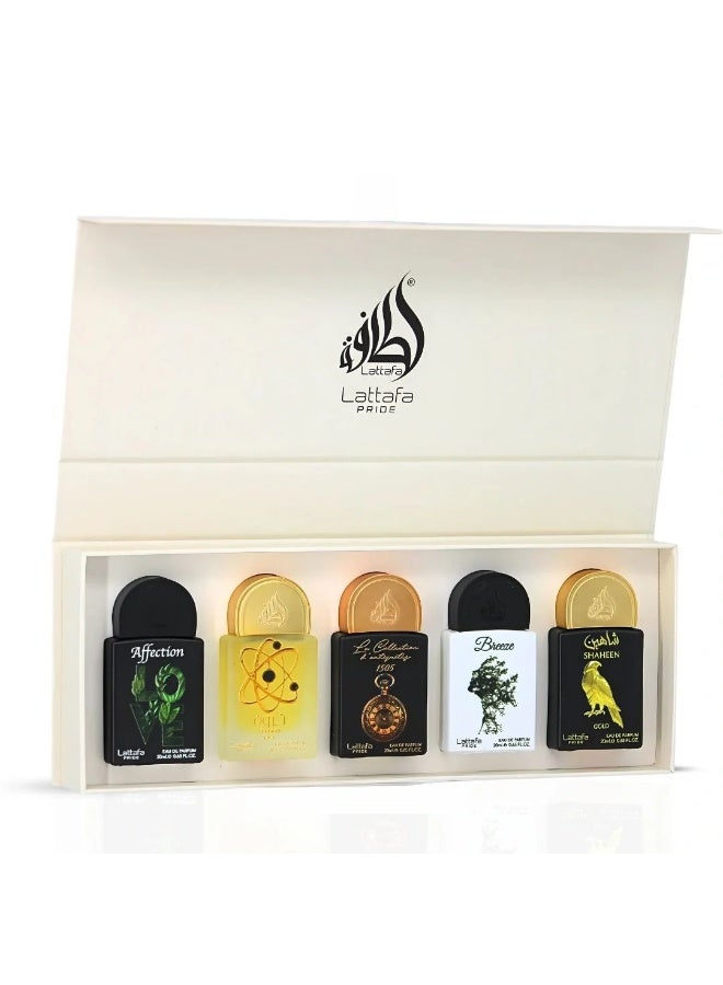 Lattafa PRIDE GIFTSET Collection GS Box - 01 for Unisex | 20ml X 5Pcs - Image 2