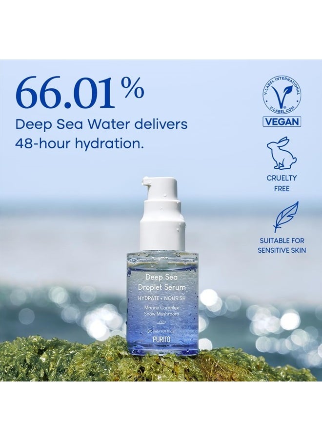 PURITO Deep Sea Droplet Seurm  1.01 Fl Oz, Vegan Facial Serum  - Image 2