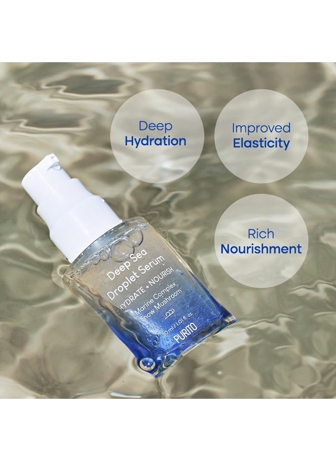 PURITO Deep Sea Droplet Seurm  1.01 Fl Oz, Vegan Facial Serum  - Image 3