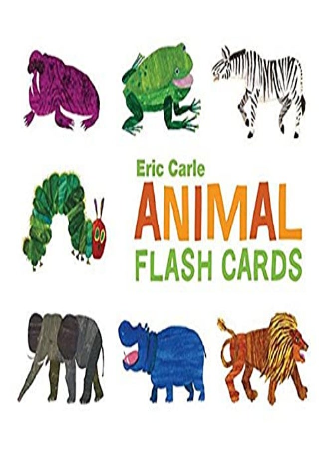 ERIC CARLE ANIMAL FLASH CARDS