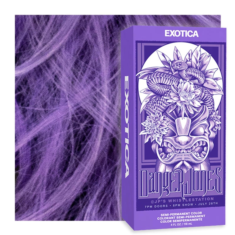 Danger Jones Semi-Permanent Hair Color (Exotica - Light Purple) - Image 1