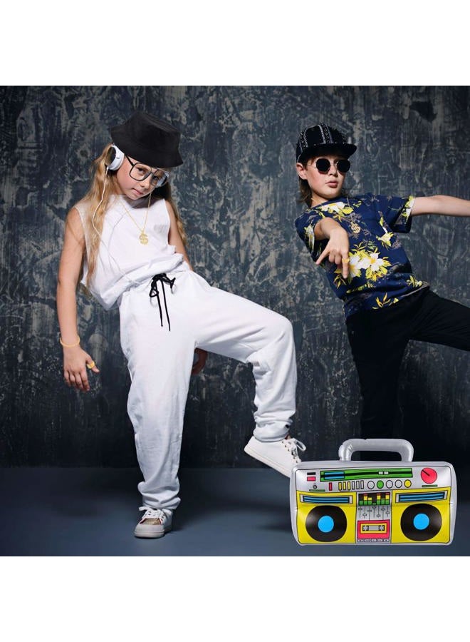 Yaromo 80s/ 90s Hip Hop Costume Kit with Dollar Sign (6 Pieces) - Image 4