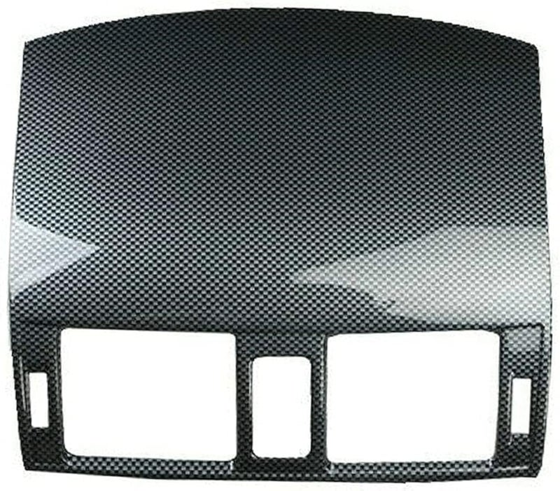 SZFKACCESS For 2007 2008 2009 2010 2011 2012 2013 Toyota Corolla Carbon Fiber ABS Middle Air Outlet Vent Cover Trim - Image 1