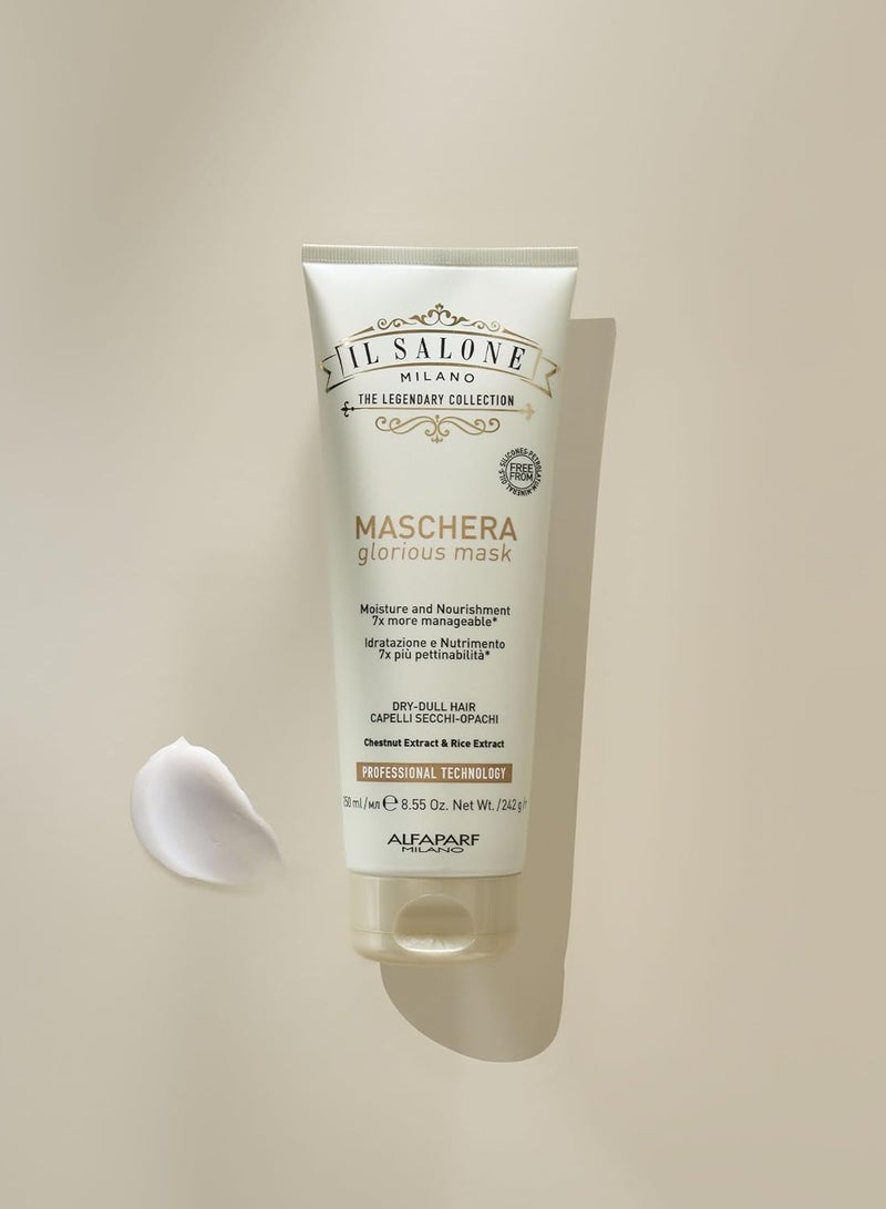 IL SALONE Mask With Protein For Dry And Damaged Hair 250Ml - Image 2