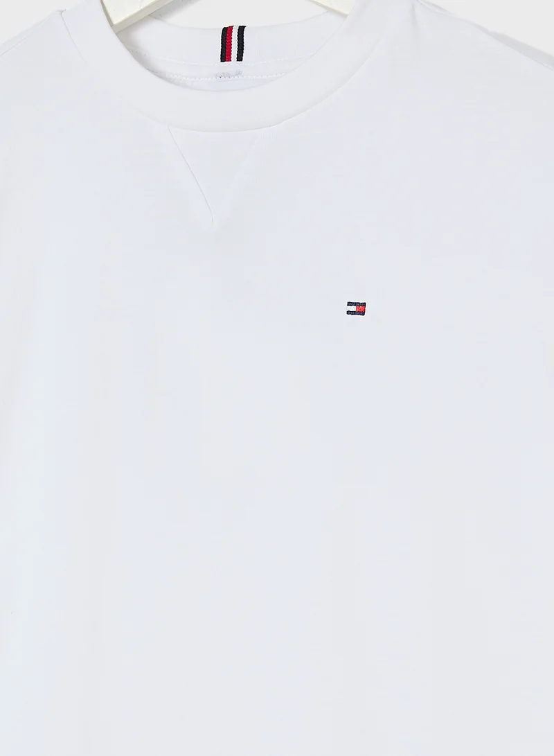 تومي هيلفيغر Youth Essential Slim Fit T-Shirt