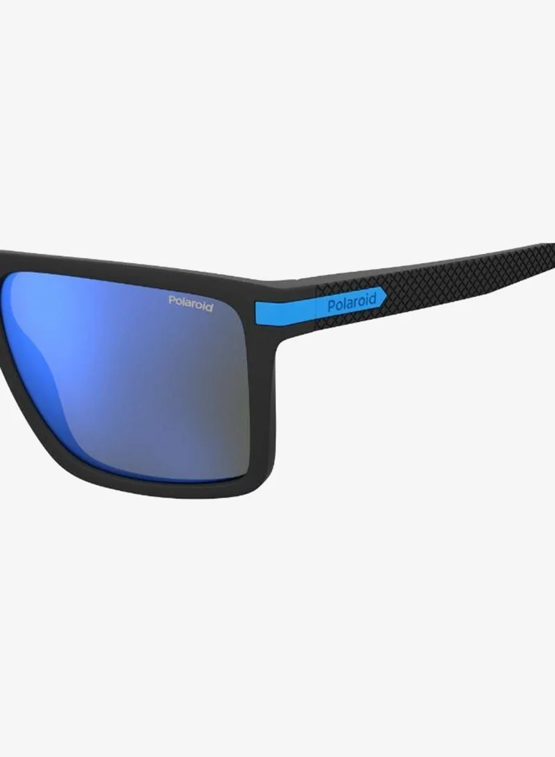 Polaroid  Rectangular Flat Top Polaroid Sunglasses Frames for Men | Best Price UAE