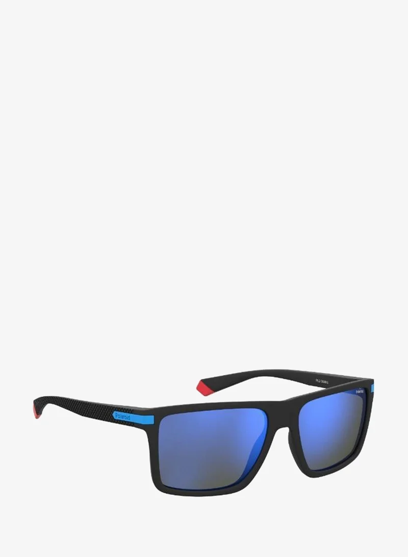 Polaroid  Rectangular Flat Top Polaroid Sunglasses Frames for Men | Best Price UAE