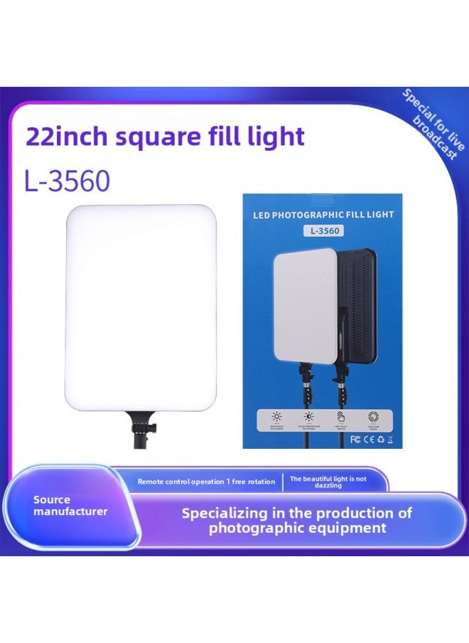 Generic L-3560 Flat Fill Light Photography Lamp 22 Inch Flat Light Live Shooting Outdoor Beauty Full Screen Lamp RL-26-Specifications:22inch Tablet Light RL-26  - Image 2