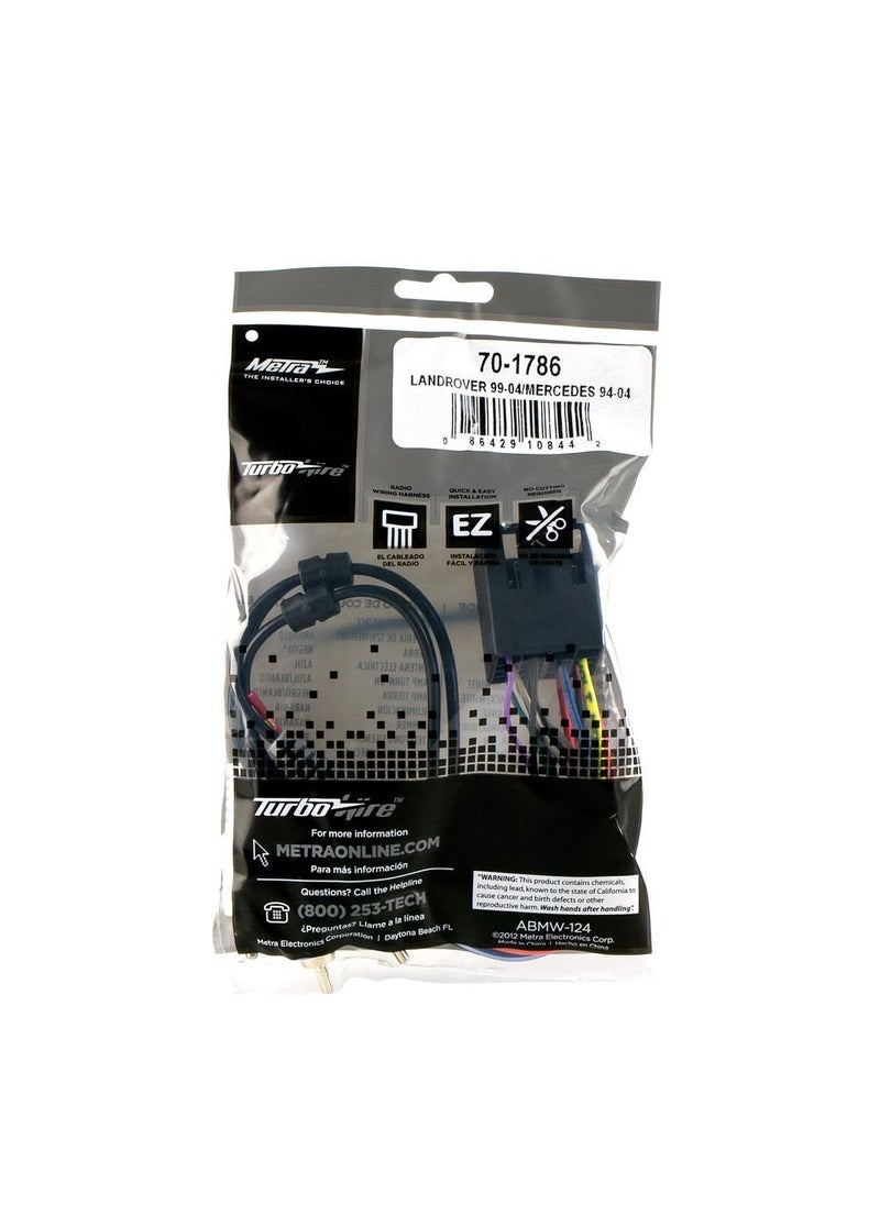 METRA Metra 70-1786 Radio Wiring Harness for Mercedes 94-04/Landrover 99-04  - Image 2