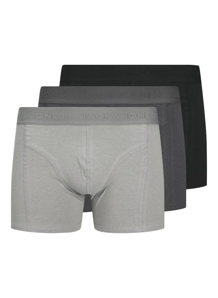 JACK & JONES 3 Pack of Essential Trunks