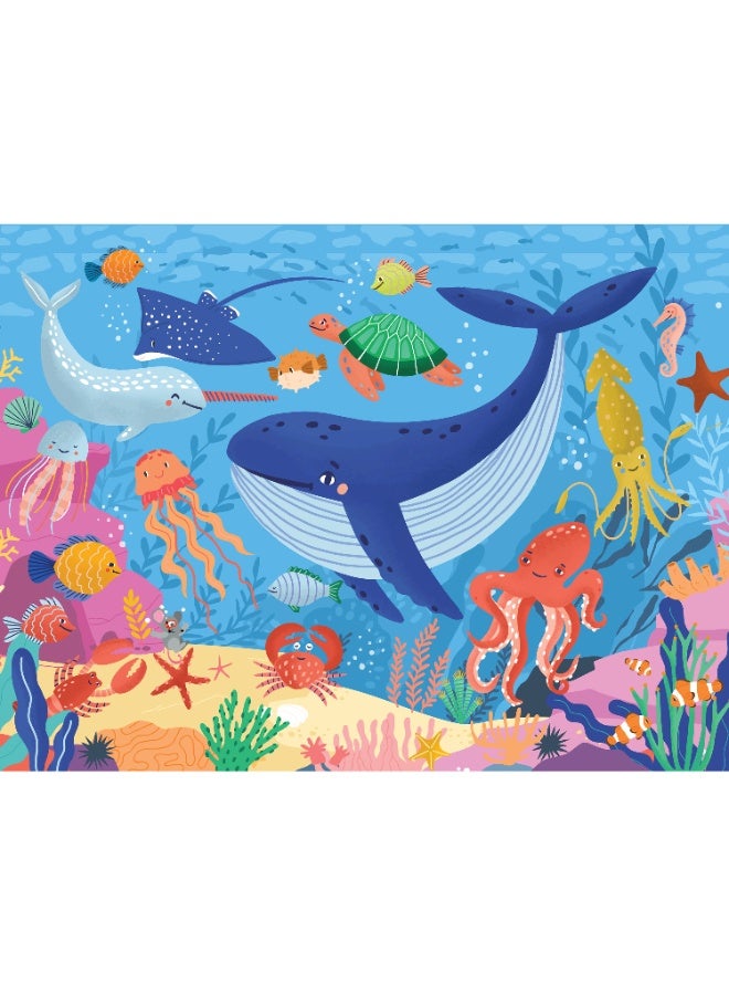 Hinkler Junior Jigsaw Carry & Play Under the Sea | 45 Pcs | Fun & Travel Game For Kids | Challenging Brain Booster | Age 4-6 - Image 3