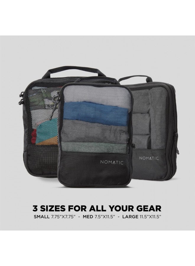 NOMATIC Packing Cubes, Compression Luggage Organizers for Carry-On, Suitcases, Travel Bags, Small - Image 2