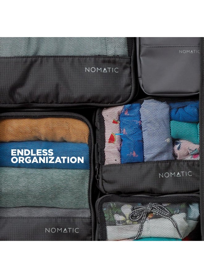 NOMATIC Packing Cubes, Compression Luggage Organizers for Carry-On, Suitcases, Travel Bags, Small - Image 1
