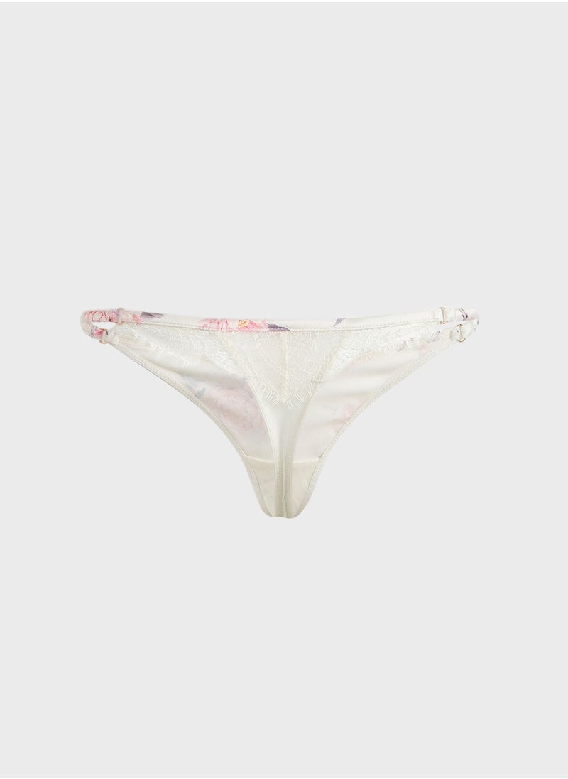 Boux Avenue - Carrie Lace Detail Thong - Image 1