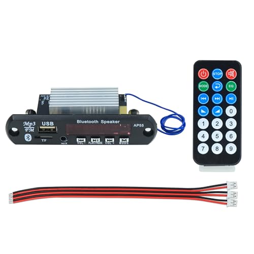 Electronicspices Electronic Spices TPA3116D2 AP55 BT Module 100 Watt Bluetooth Audio Board with Remote - Image 1