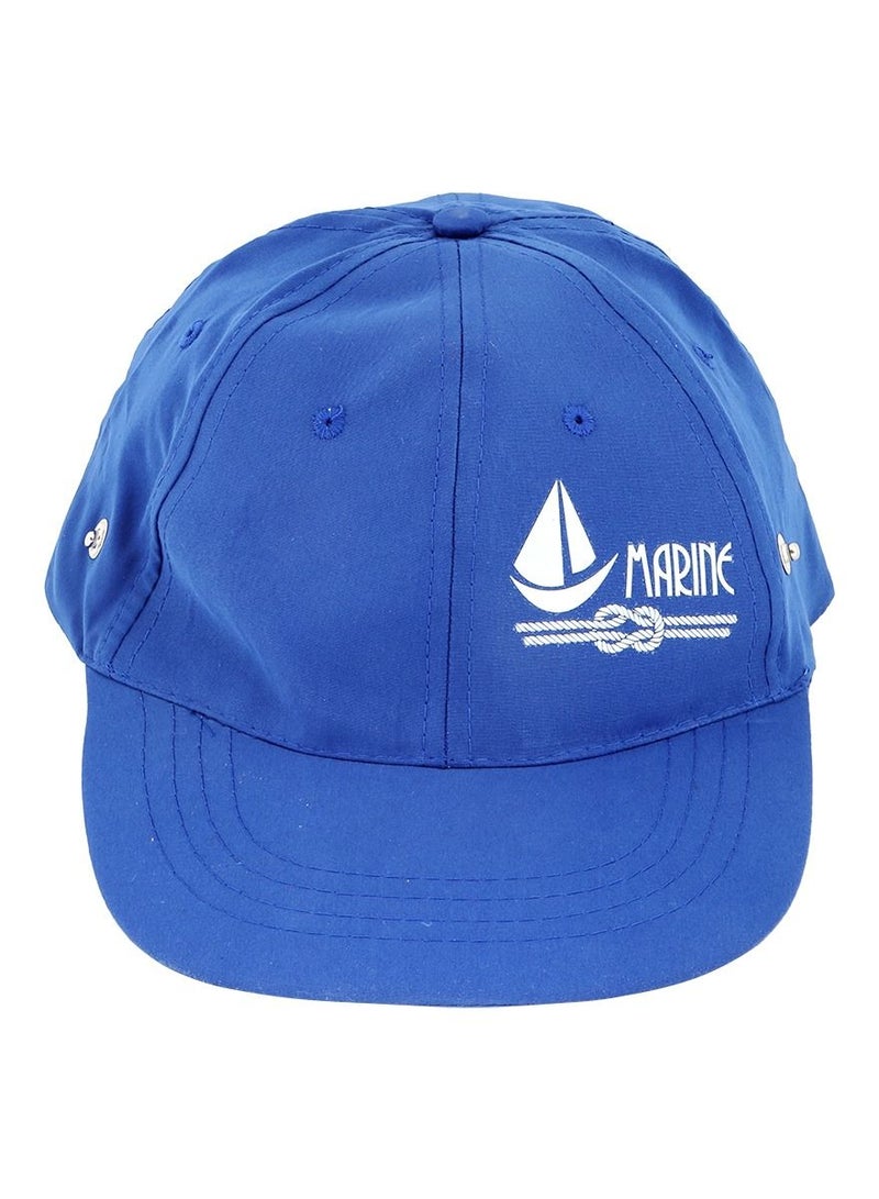 Anemoss Anemoss Marine Sailboat Trucker Hat Unisex Blue  - Image 1
