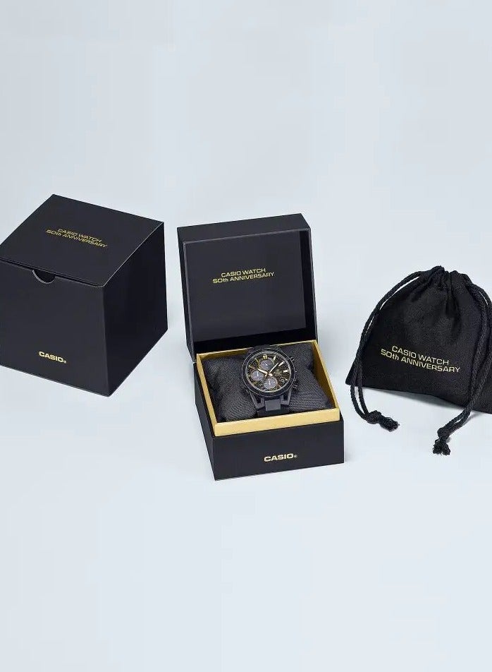 CASIO EDIFICE SOSPENSIONE 50TH ANNIVERSARY LIMITED EDITION Men's Watch Chronograph Analog - EFS-S640ZE-1ADR - Image 3